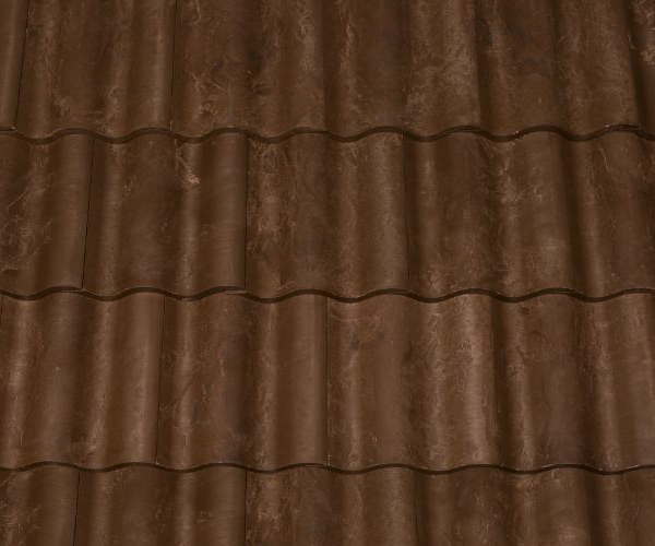 Bob Jahn's Offering Residential Roofing Material: Brava Composite - Spanish Barrel Vault Tile in Brown